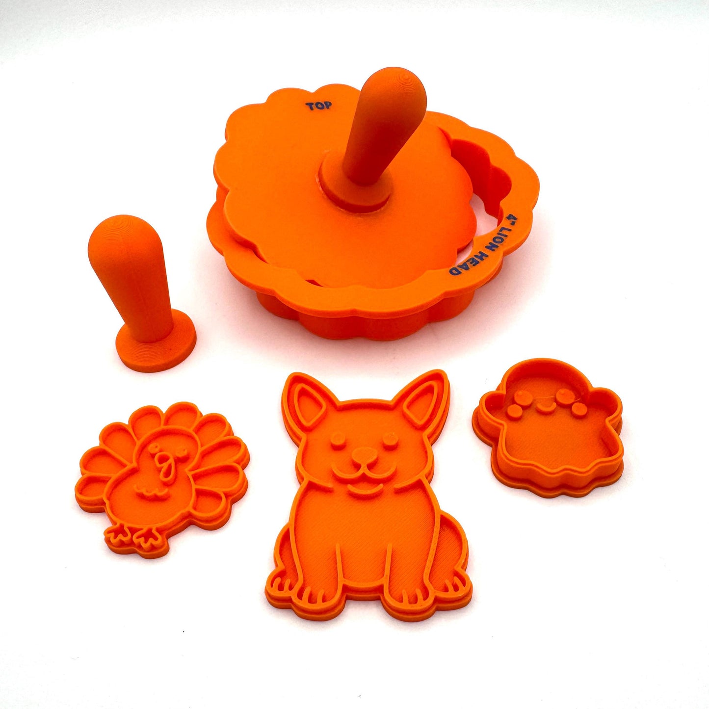 Fall pumpkin cookie cutter β say it sweetly! Choice of a Cutter, Stamp, or both