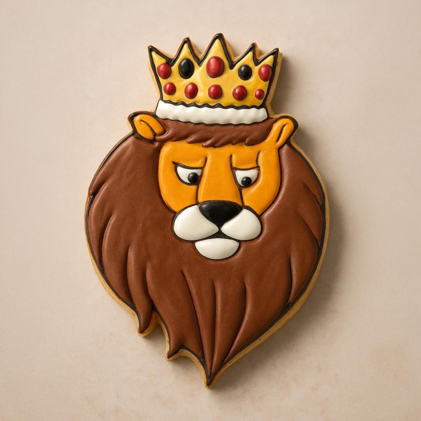 King Moonracer Lion Cookie Cutter β Regal Design for Royal Treats!