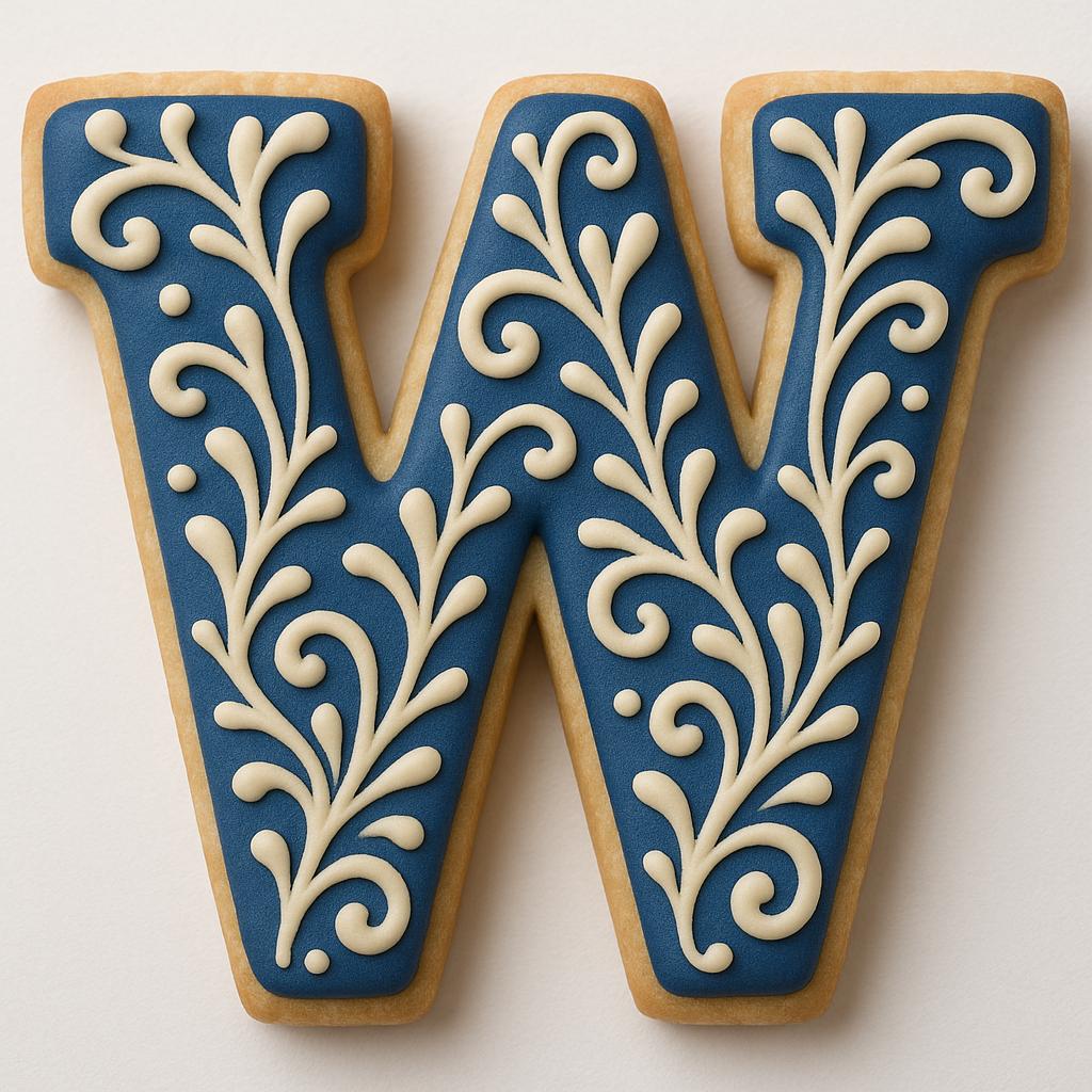 Letter W Cookie Cutter – Perfect for Custom Treats!