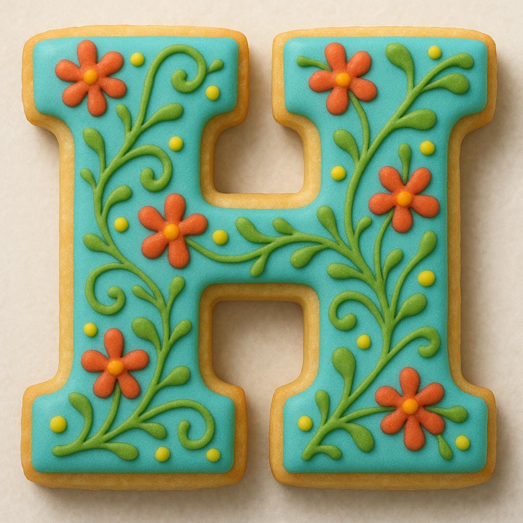 Letter H Cookie Cutter – Perfect for Custom Treats!