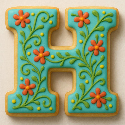 Letter H Cookie Cutter – Perfect for Custom Treats!