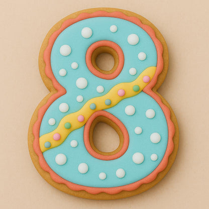 Number Set 0-9 Cookie Cutter – Perfect for Custom Treats!