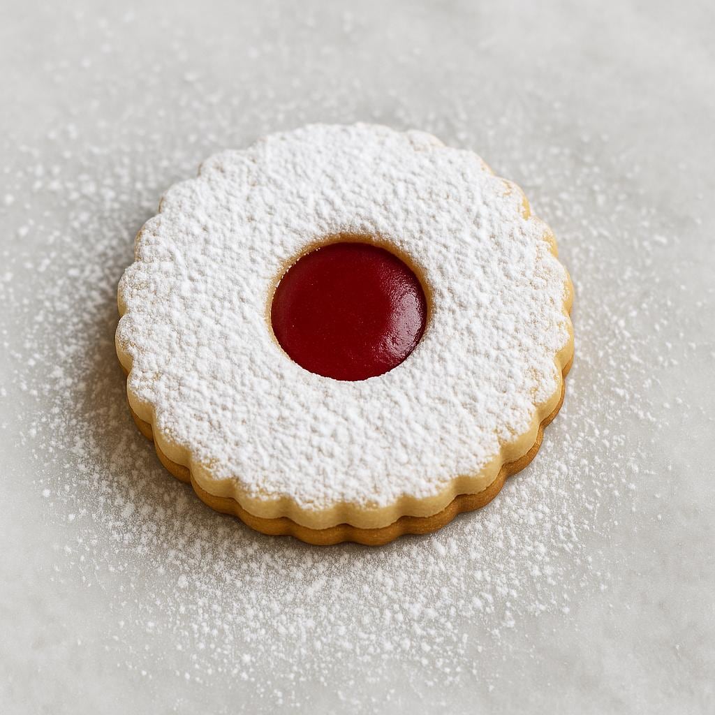 Linzer Round Cookie Cutter Set - Round Scalloped with Round shaped - Round Perfection!