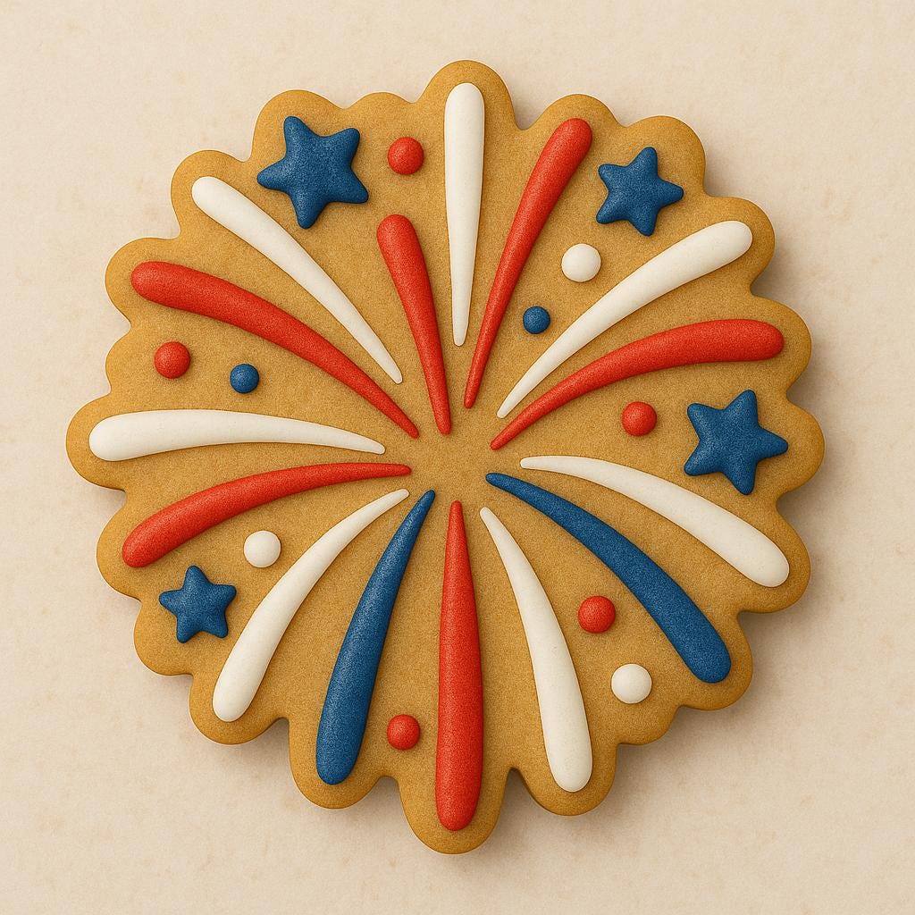 Fireworks Cookie Cutter – 4th of July, Patriotic Baking - Sparkle & Celebrate!