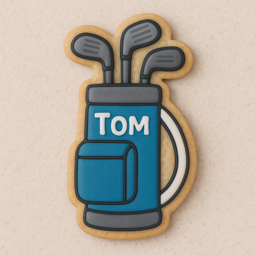 Golf Bag Cookie Cutter – Fore the Love of Cookies!