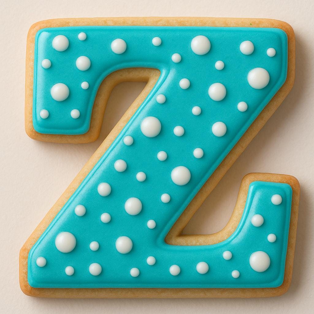Letter Z Cookie Cutter – Perfect for Custom Treats!