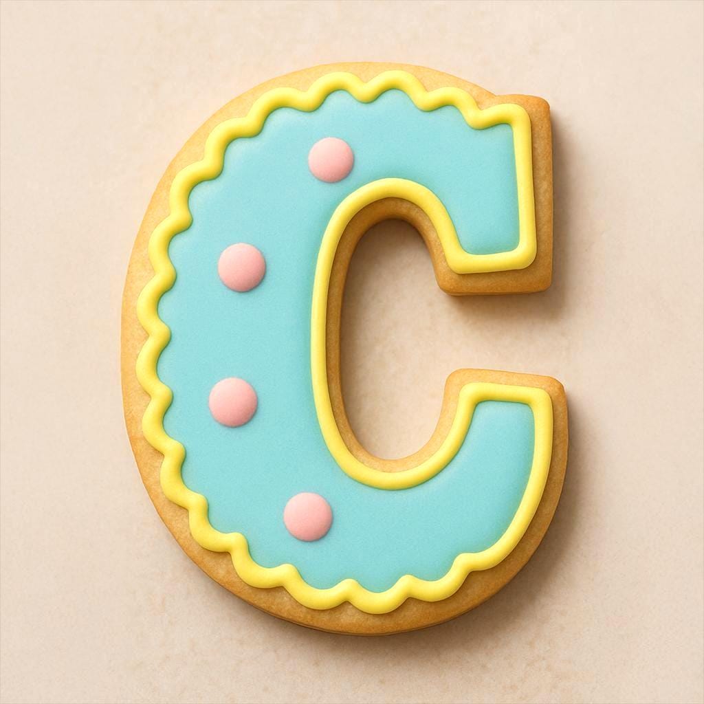 Letter C Cookie Cutter – Perfect for Custom Treats!