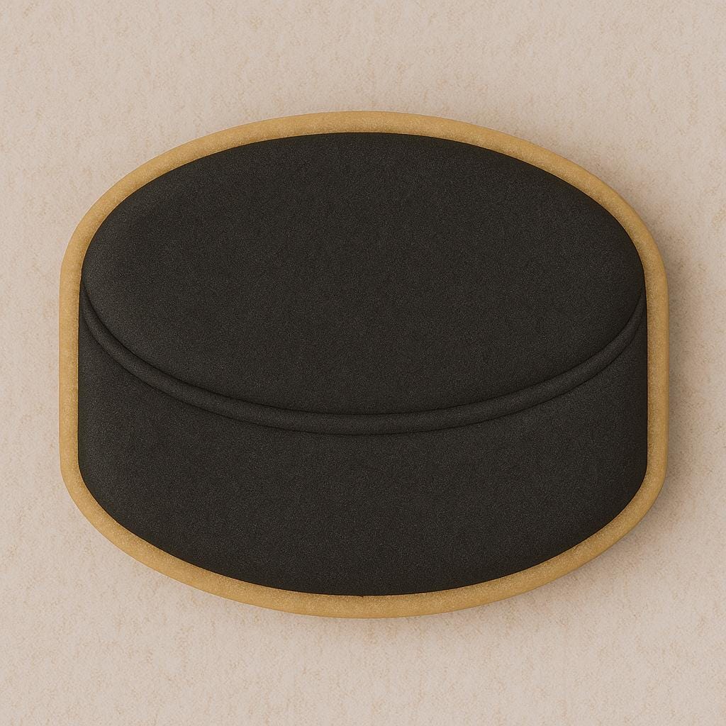Hockey Puck Cookie Cutter – Sweet Slapshot!