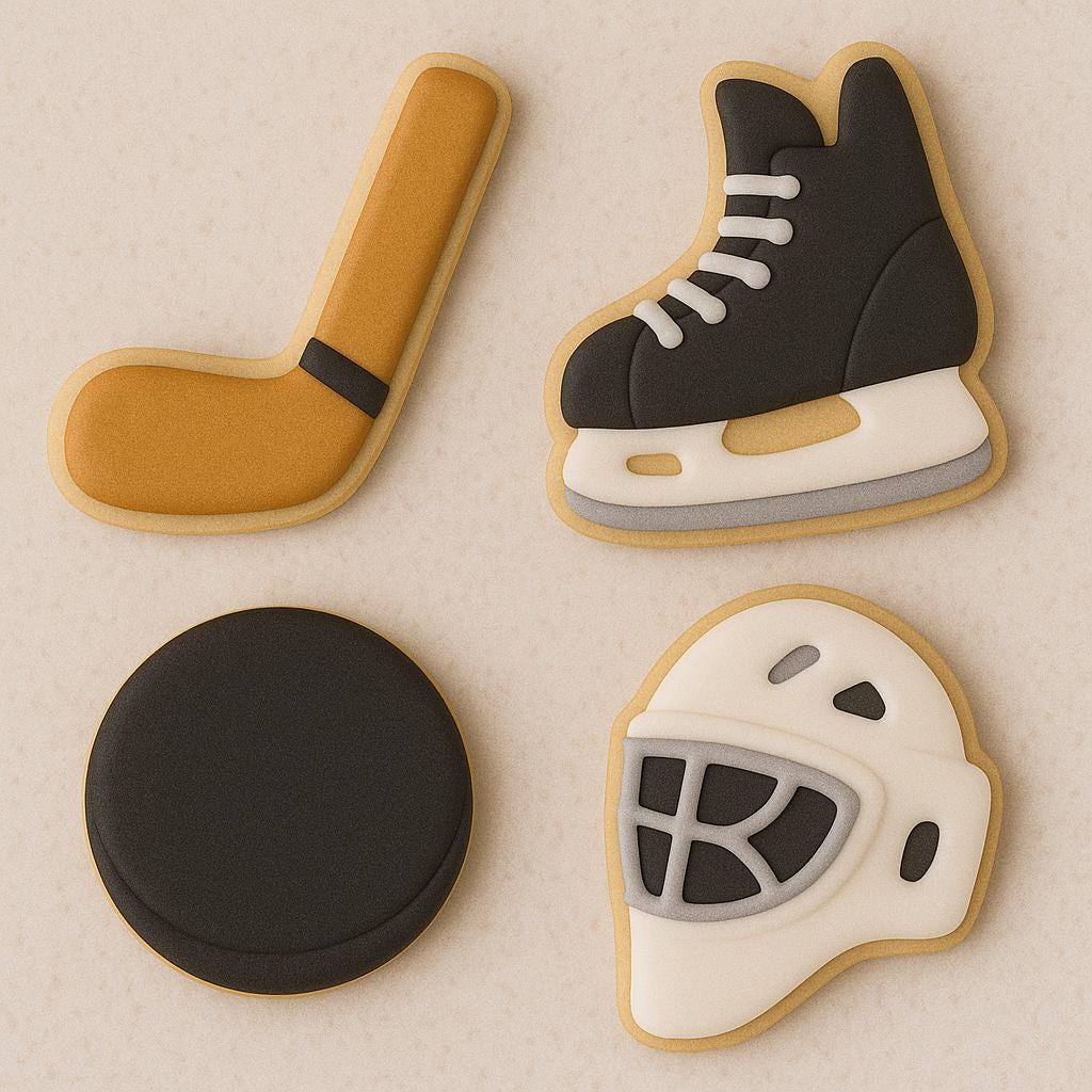 Hockey Set_A Cookie Cutter – Complete 4-Piece Set –  Game On!