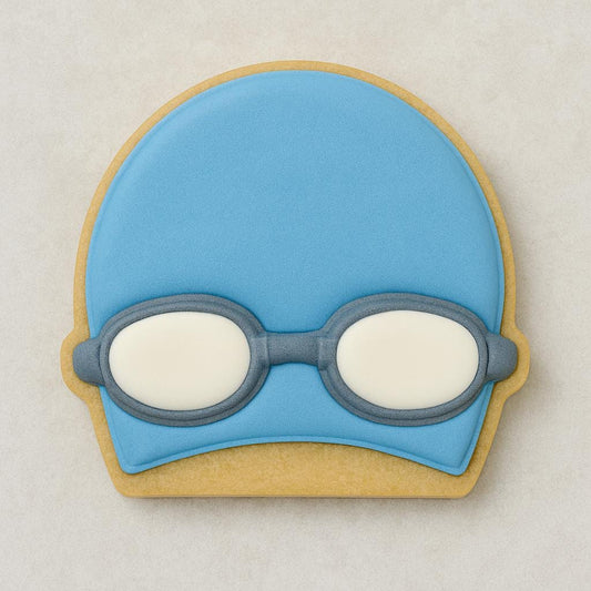 Swimming Cap Cookie Cutter – Dive into Sweetness!