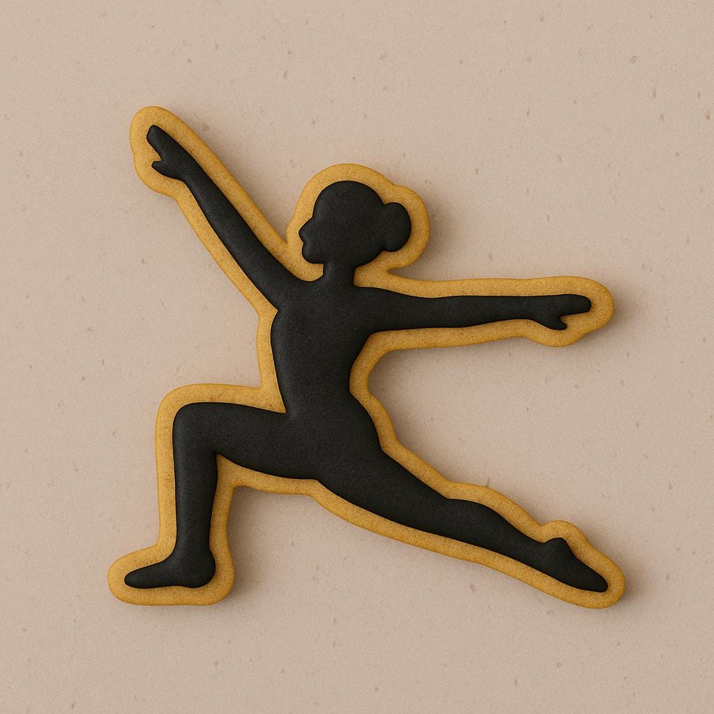 Gymnast Floor Pose Cookie Cutter – Leap Into Style!
