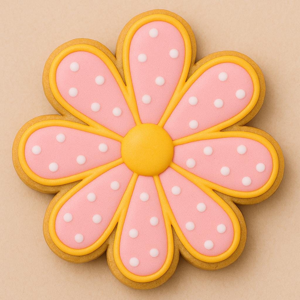 Basic Flower Cookie Cutter - Brighten Your Bakes with a Blooming Touch!