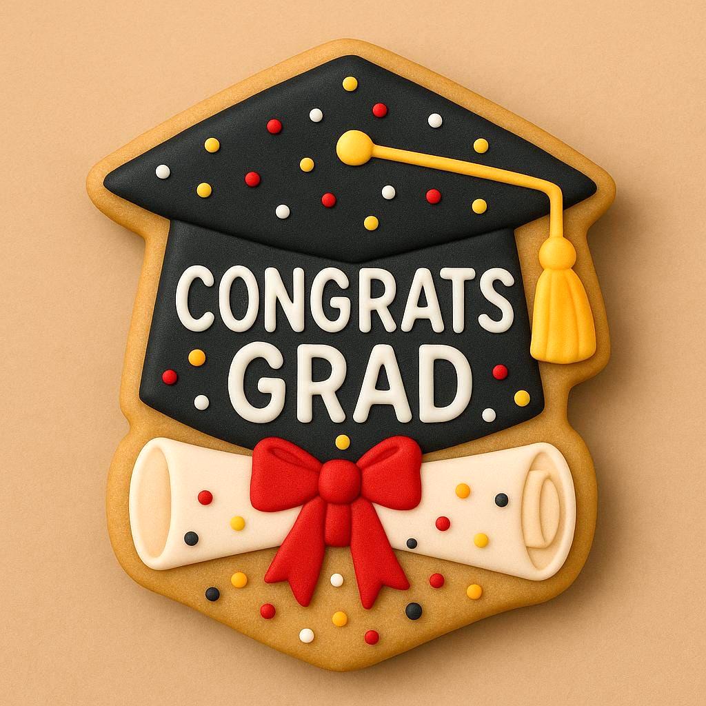 Graduation Cap_Diploma Cookie Cutter -2025 Graduation cookie cutter