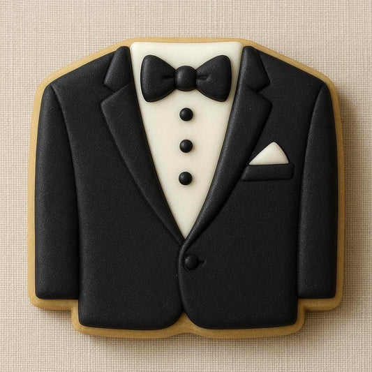 Wedding Tuxedo Cookie Cutter – Dapper & Delicious!