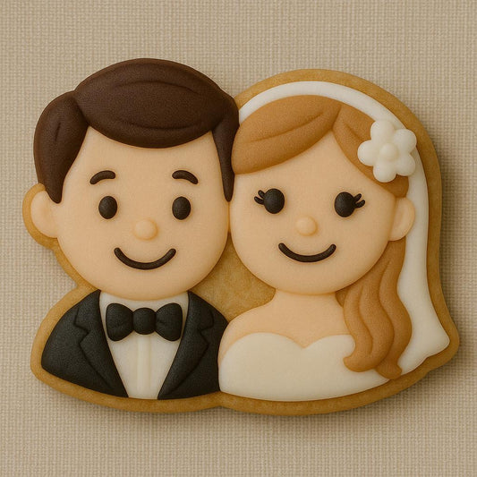 Wedding Couple Cookie Cutter – Sweethearts in Sugar!