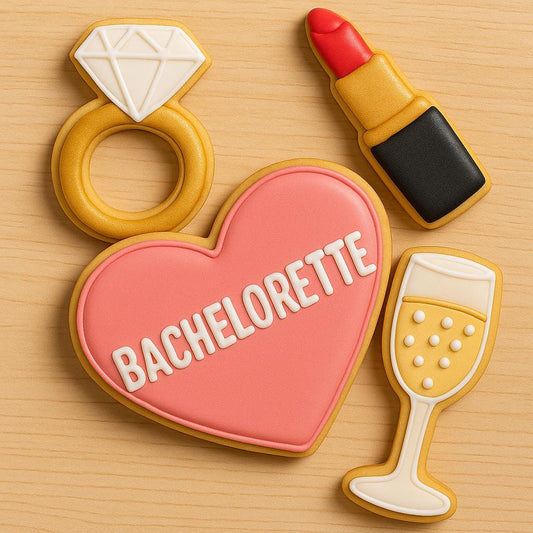 Bachelorette Set Cookie Cutter Set – Party-Ready Shapes for a Sweet Sendoff!