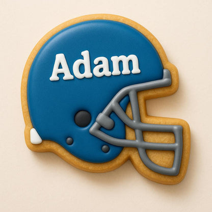 Football Helmet Cookie Cutter - Game Day Spirit!