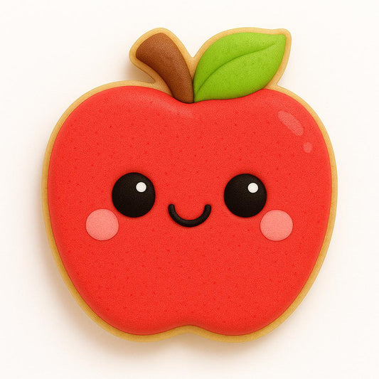 Kawaii Apple Cookie Cutter – Sweet as Can Be!