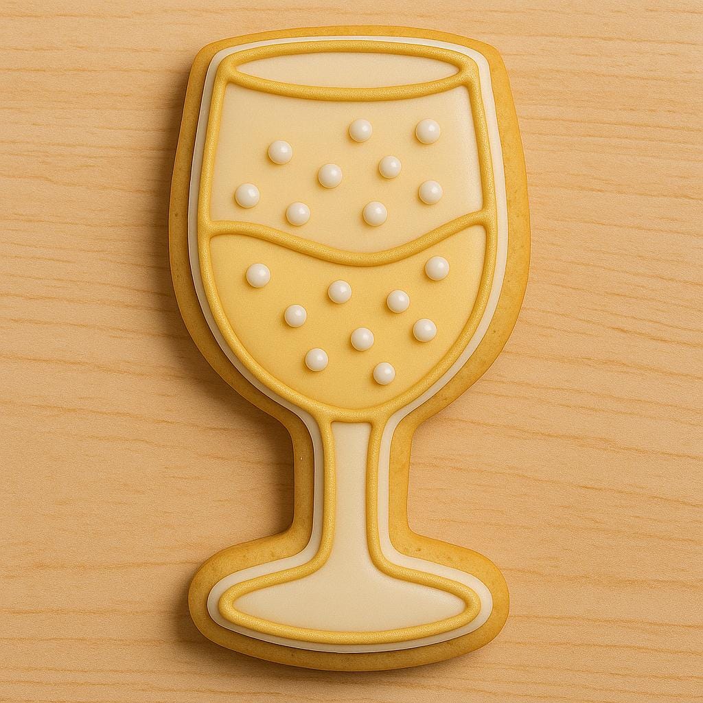 Champagne Glass Cookie Cutter – Cheers to Love!