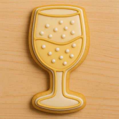 Champagne Glass Cookie Cutter – Cheers to Love!