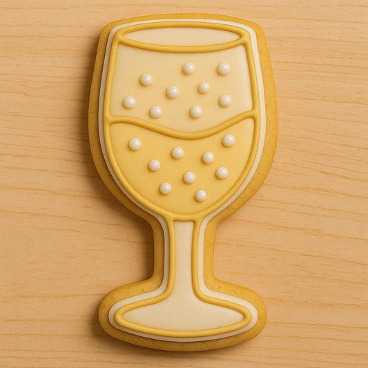 Champagne Glass Cookie Cutter – Cheers to Love!