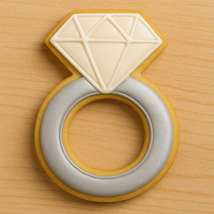 Diamond Ring Cookie Cutter – Say “Yes!” to Sweet Style!