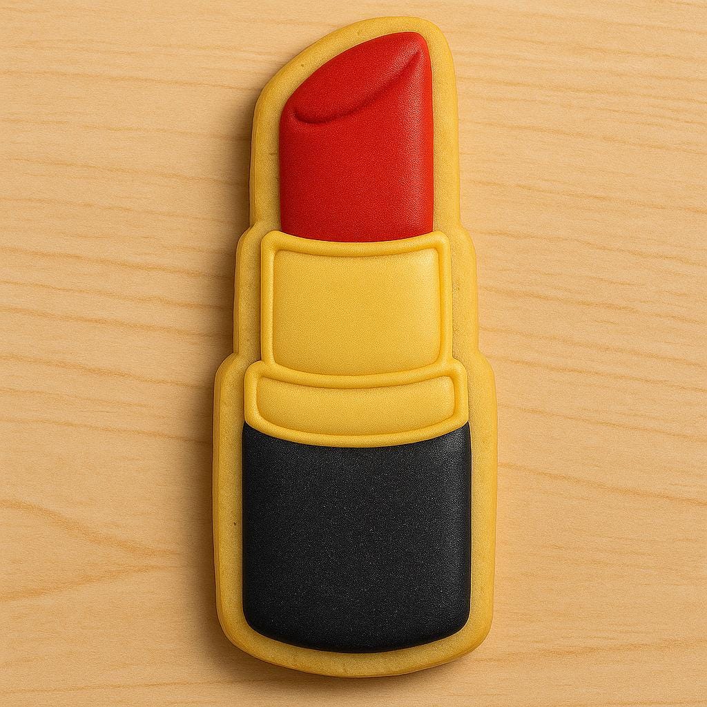 Lipstick Cookie Cutter – Bold Bakes with a Glam Touch!