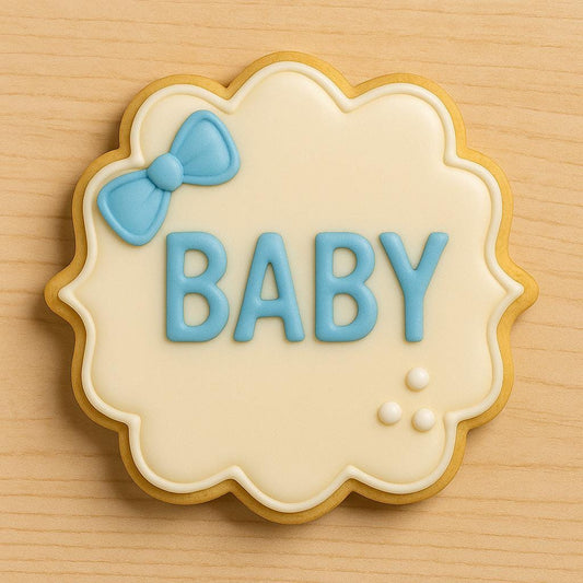 Baby Plaque Cookie Cutter – Sweet & Simple Baby Love!