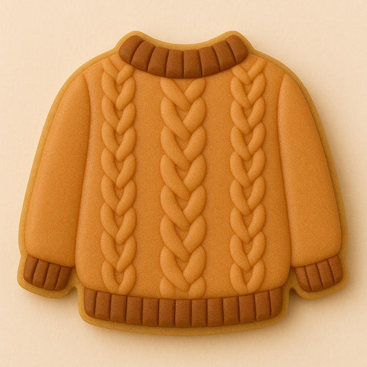 Fall Sweater Cookie Cutter – Cozy Up Your Cookie Game!