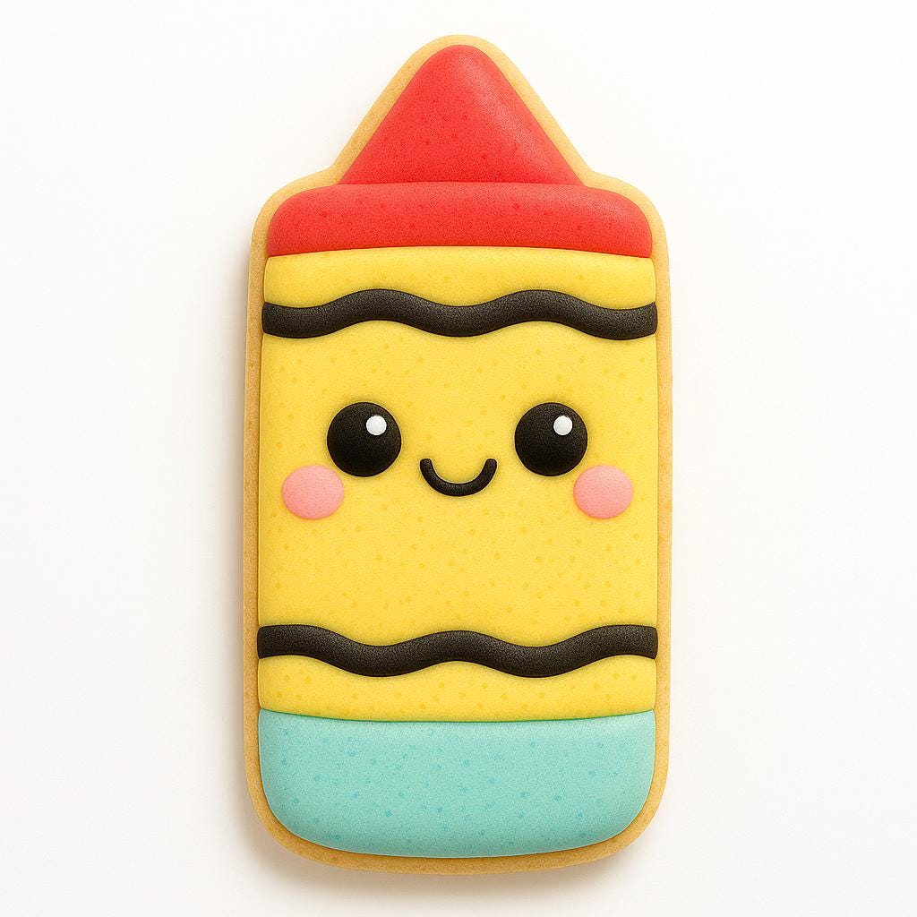 Kawaii Crayon Cookie Cutter – Color Your Cookies with Cuteness!