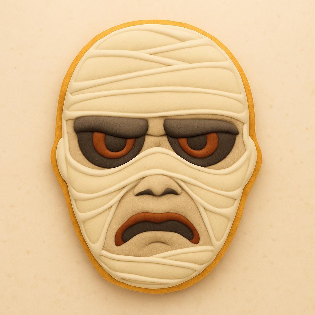 Vintage Mummy Cookie Cutter – Wrapped in Spooky Style!