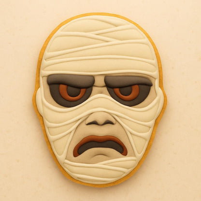 Vintage Mummy Cookie Cutter – Wrapped in Spooky Style!