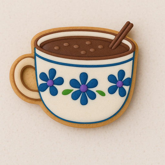 DIA Cocoa Cup Cookie Cutter –  Champurrado - Sweet Comfort in Every Sip!