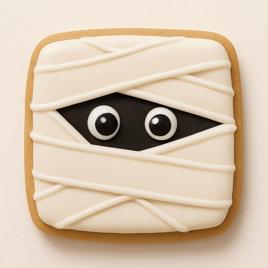 Mummy Plaque Cookie Cutter – Wrapped & Watching!