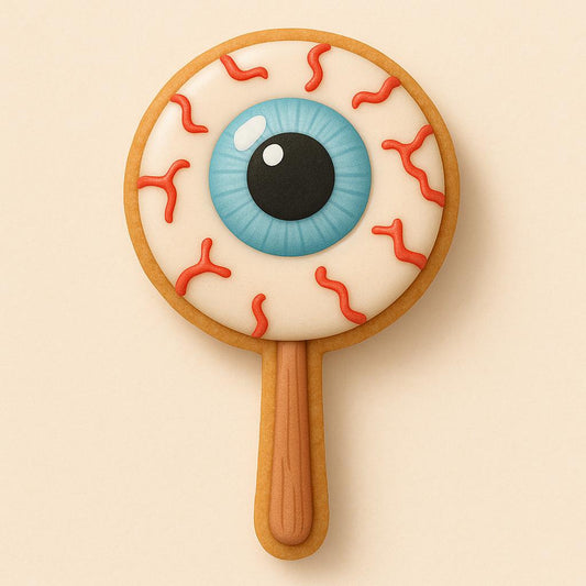 Eyeball on_a_Stick Cookie Cutter – Creepy Candy Vibes!