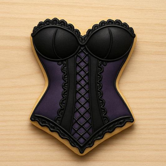 Halloween Corset Cookie Cutter – Laced & Loaded!