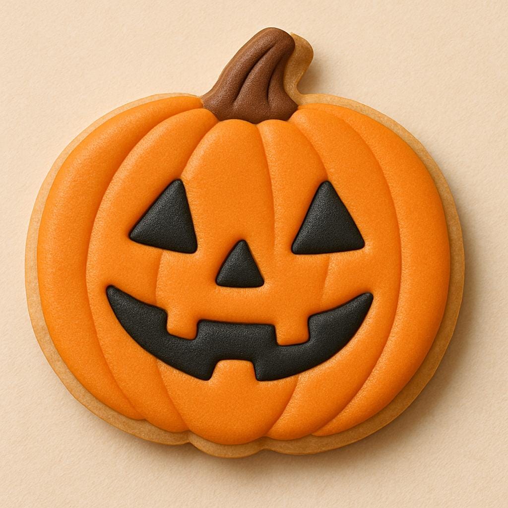 Jack O_Lantern Cookie Cutter – The Perfect Pumpkin for Spooky Season! – Two Styles to Choose.