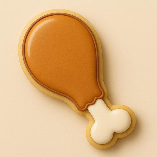 Turkey Drumstick Cookie Cutter – Gobble Up the Fun!