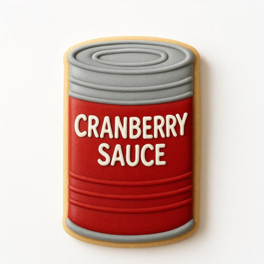 Cranberry Sauce Can Cookie Cutter – A Thanksgiving Classic with a Sweet Twist!