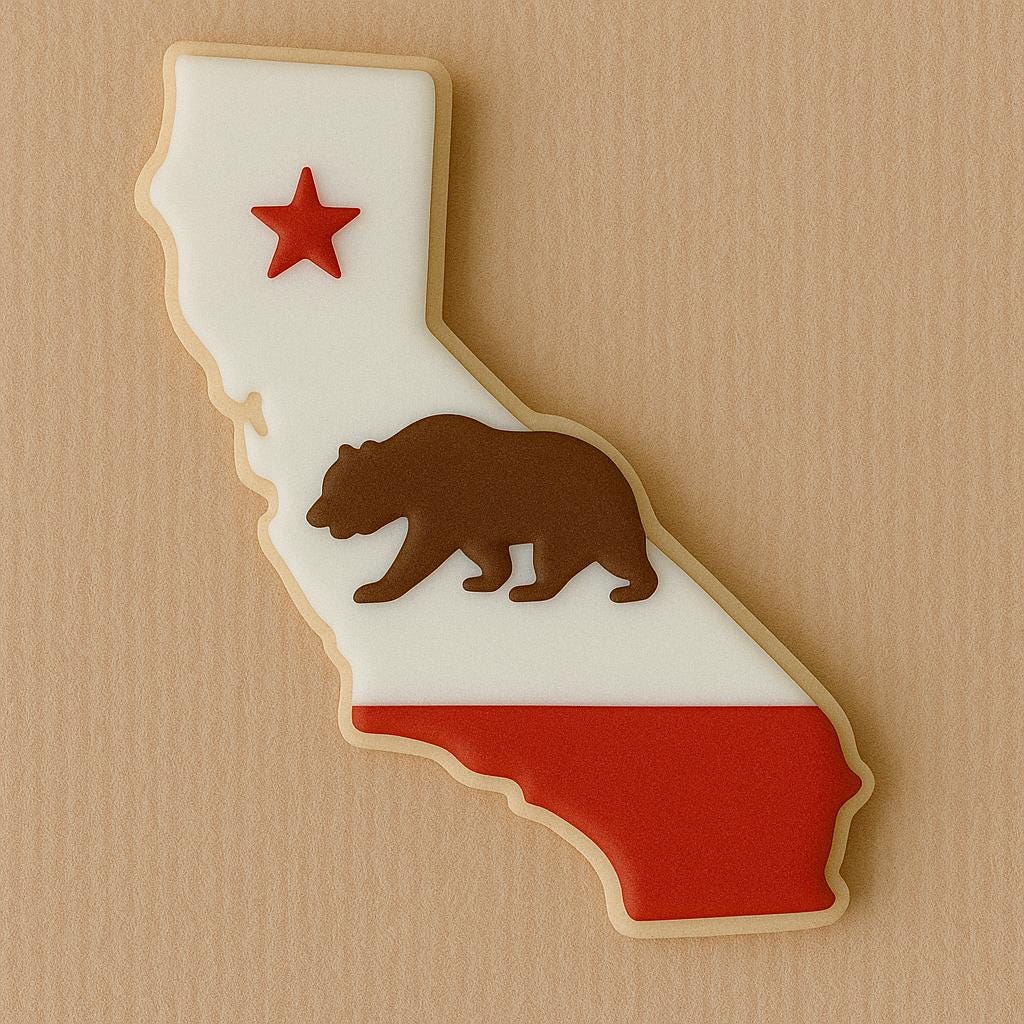 California State Cookie Cutter – West Coast Vibes!