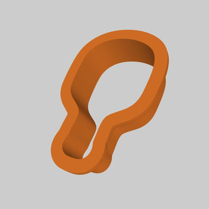 STL - Pickleball_Racket -  Digital Cookie Cutter STL File – 2", 3", and 4" Sizes Included