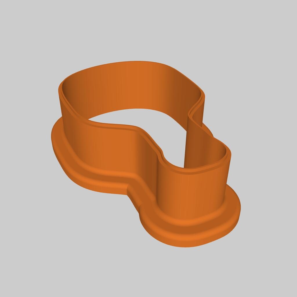 STL - Pickleball_Racket -  Digital Cookie Cutter STL File – 2", 3", and 4" Sizes Included