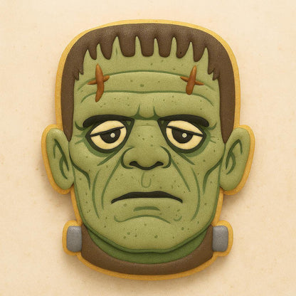 Vintage Frankenstein Cookie Cutter – Spooky Nostalgia for Your Sweet Tooth!
