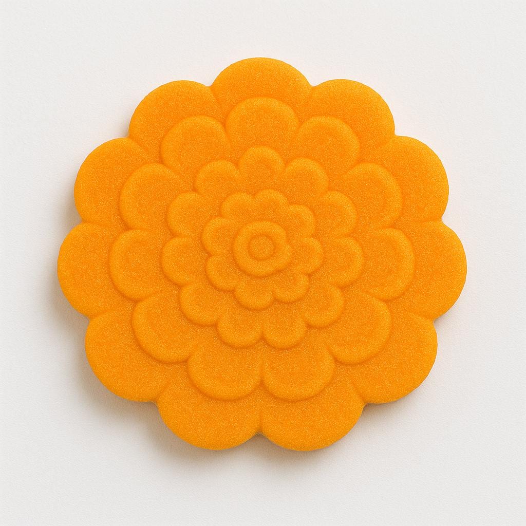 DIA Marigold Cookie Cutter – Flower offering, altar offering - Honor with Blooms of Tradition!
