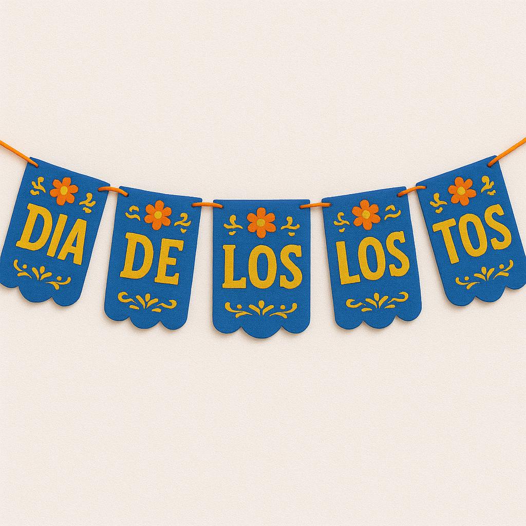 DIA Paper Picado Skull Cookie – Pendant Design