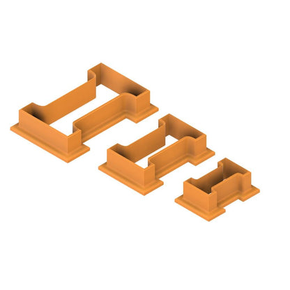 STL - Letter I -  Digital Cookie Cutter STL File – 2", 3", and 4" Sizes Included