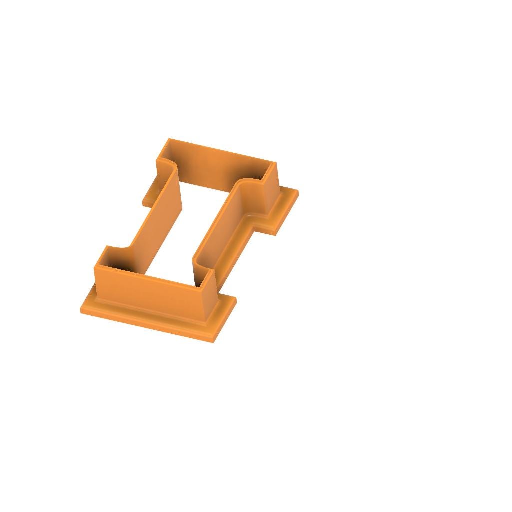 STL - Letter I -  Digital Cookie Cutter STL File – 2", 3", and 4" Sizes Included
