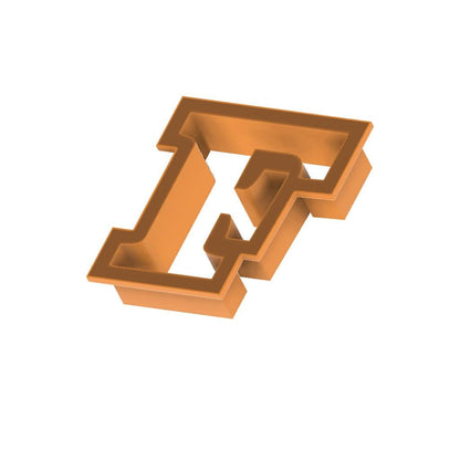 STL - Letter F -  Digital Cookie Cutter STL File – 2", 3", and 4" Sizes Included
