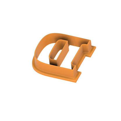 STL - Letter D -  Digital Cookie Cutter STL File – 2", 3", and 4" Sizes Included