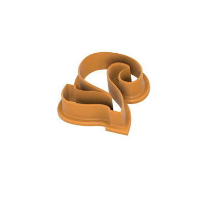 STL - Number 2 -  Digital Cookie Cutter STL File – 2", 3", and 4" Sizes Included
